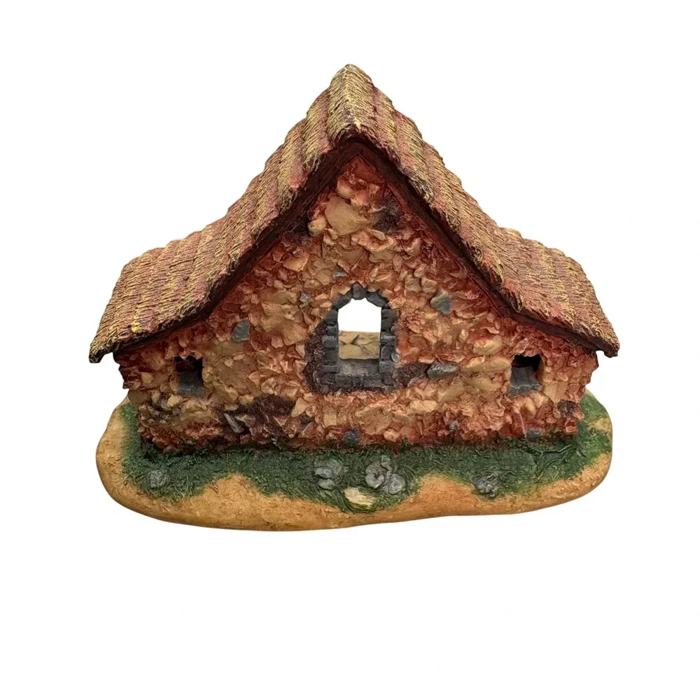 Hawthorne Miniatures Nativity Set‎ 3 Piece 1994 1995 Christmas Holiday Decor